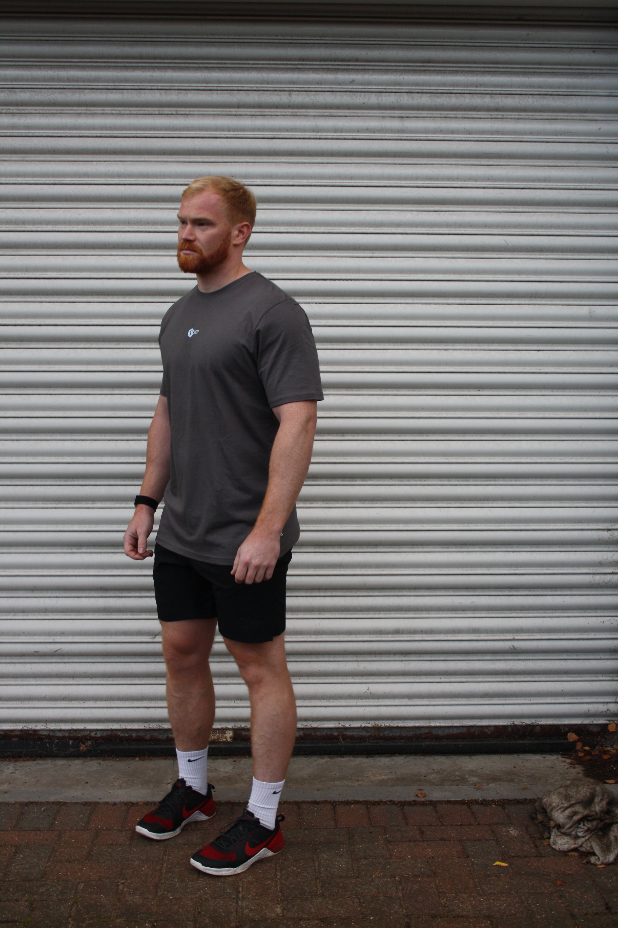 1st Rep Classic Tshirt - Iron grey