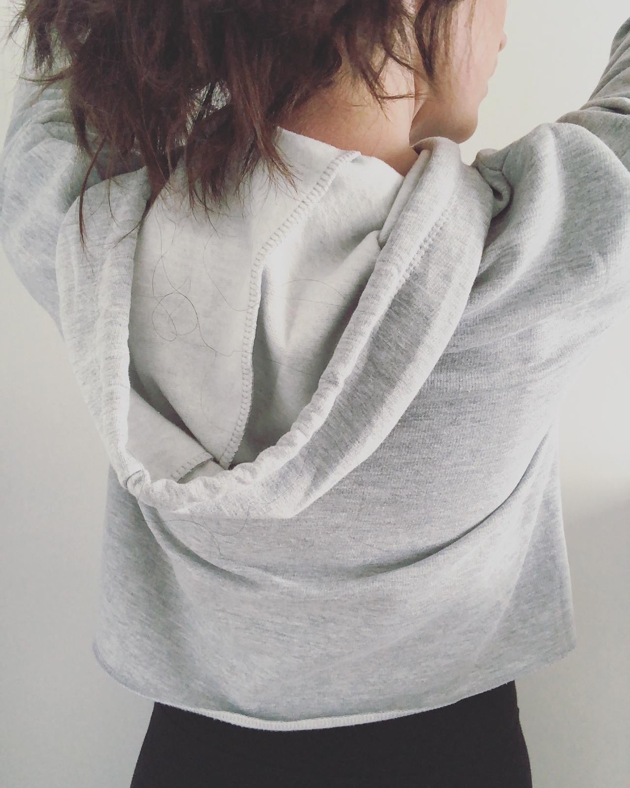 Cropped Active Hoodie