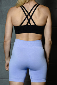 Seamless Shorts and Bra set Lilac