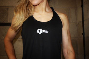 Tie Back Loose Fit Vest Black