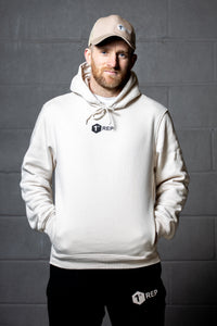 Off White Organic Hooded Sweat